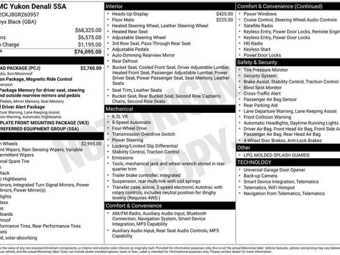 Used 2016 GMC Yukon Denali w/ Open Road Package AWD/4WD image 61