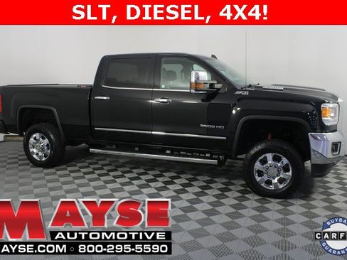 Used 2018 GMC Sierra 3500 SLT w/ Duramax Plus Package image 1