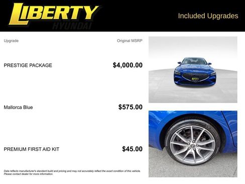 Used 2022 Genesis G70 2.0T w/ Prestige Package image 6