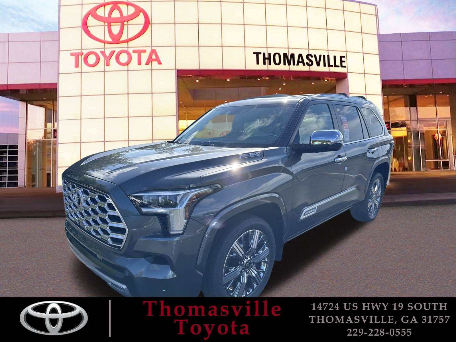 New 2025 Toyota Sequoia Capstone AWD/4WD image 1