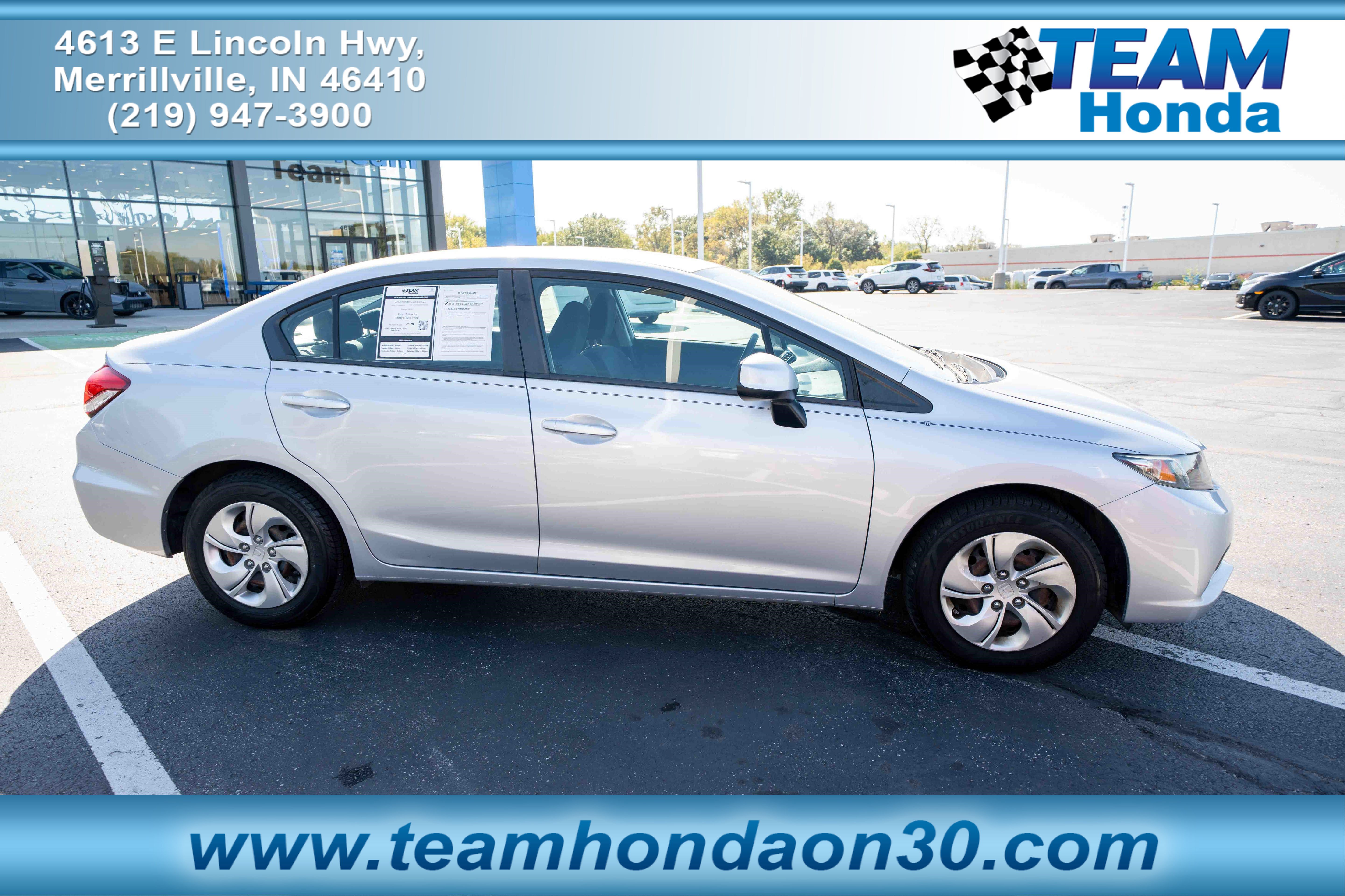 Used 2013 Honda Civic LX image 1
