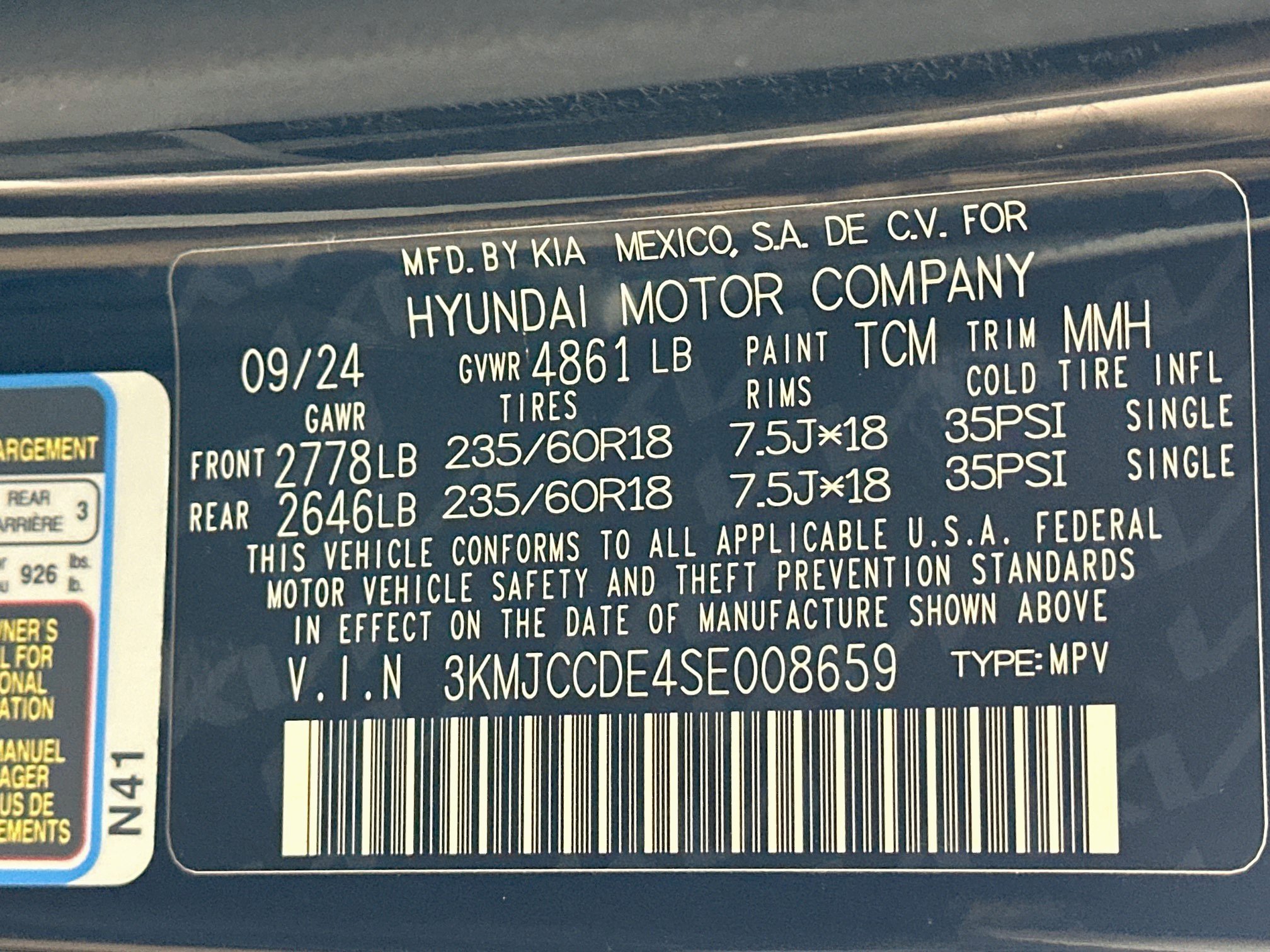 Used 2025 Hyundai Tucson SEL AWD/4WD image 12