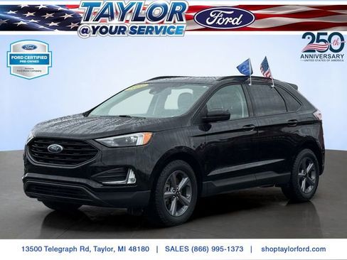 Certified 2023 Ford Edge SEL w/ Sport Appearance Package AWD/4WD image 1