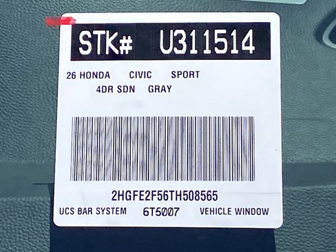 Used 2026 Honda Civic Sport image 30