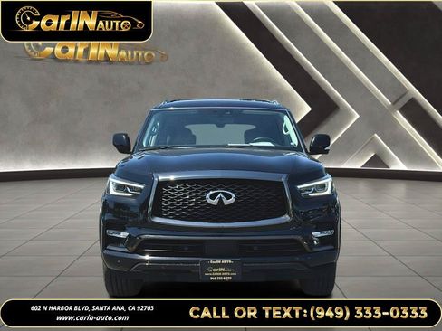 Used 2021 INFINITI QX80 Premium Select w/ Cargo Package AWD/4WD image 2