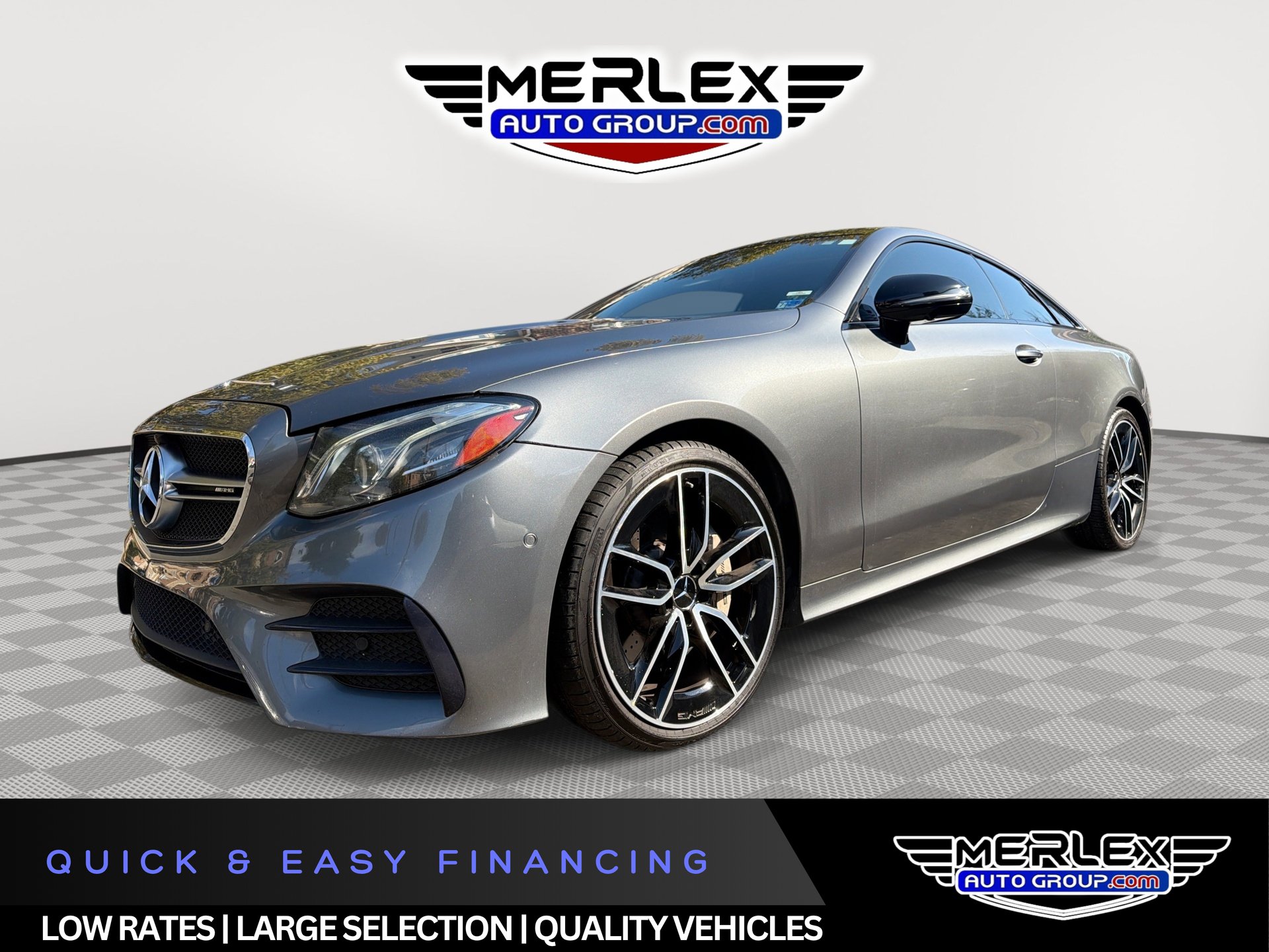 Used 2019 Mercedes-Benz E 53 AMG 4MATIC Coupe w/ Parking Assistance Package image 1