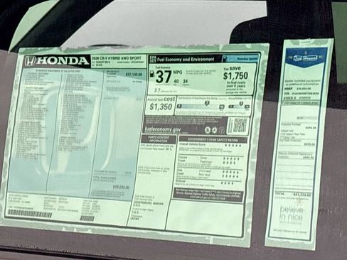 New 2026 Honda CR-V Sport image 24