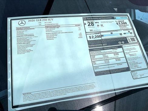 New 2026 Mercedes-Benz GLB 250 image 22