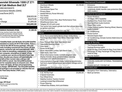 Used 2014 Chevrolet Silverado 1500 LT w/ LT Convenience Package AWD/4WD image 31