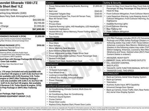 Used 2024 Chevrolet Silverado 1500 LTZ w/ LTZ Convenience Package II AWD/4WD image 26