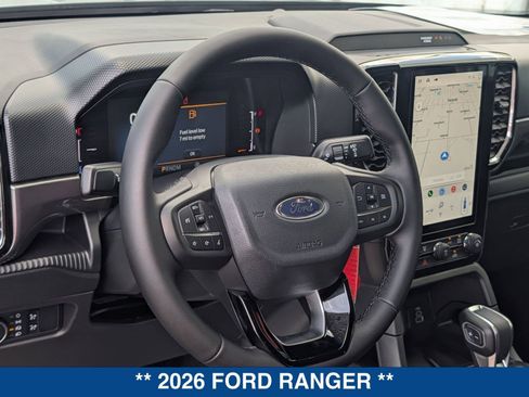 New 2026 Ford Ranger XLT w/ Black Appearance Package RWD image 36