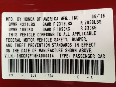 Used 2017 Honda Accord Sport Special Edition image 43