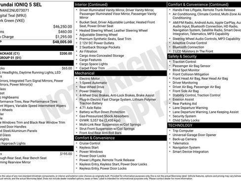 Used 2022 Hyundai Ioniq 5 SEL w/ Cargo Package image 6