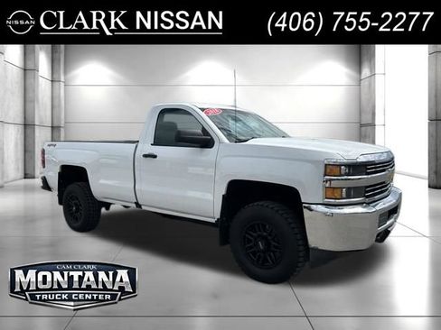 Used 2018 Chevrolet Silverado 2500 W/T w/ Snow Plow Prep Package AWD/4WD image 1