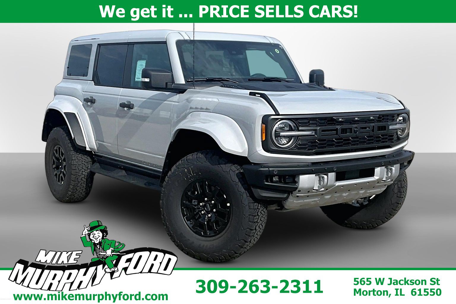 New 2026 Ford Bronco Raptor w/ Interior Carbon Fiber Pack AWD/4WD image 1