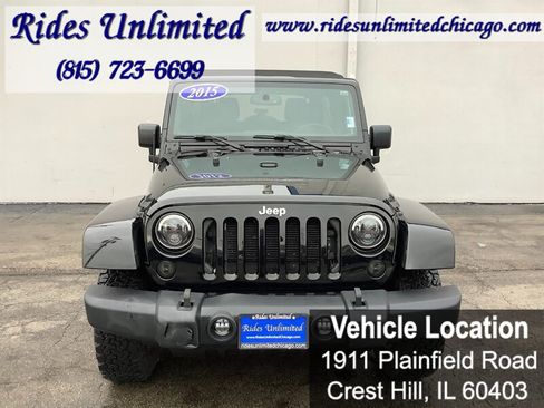 Used 2015 Jeep Wrangler Unlimited Rubicon w/ Dual Top Group AWD/4WD image 8