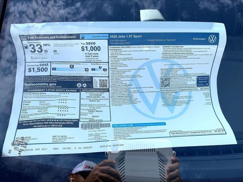 New 2026 Volkswagen Jetta Sport FWD image 21