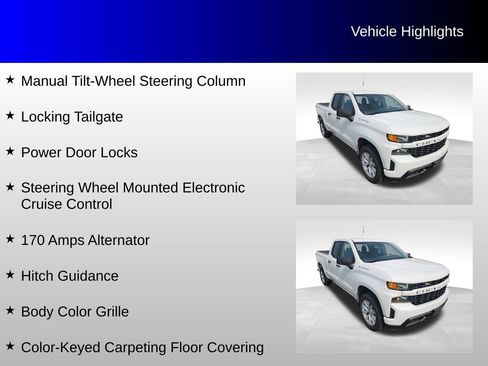Used 2020 Chevrolet Silverado 1500 Custom w/ Trailering Package AWD/4WD image 20