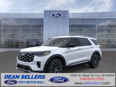 New 2025 Ford Explorer Platinum