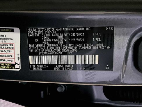 Certified 2023 Lexus RX 500h F Sport w/ Accessory Package (2T) AWD/4WD image 65