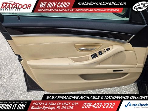 Used 2015 BMW 528i Sedan RWD image 9