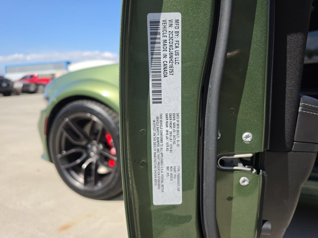 Used 2022 Dodge Charger Scat Pack RWD image 33