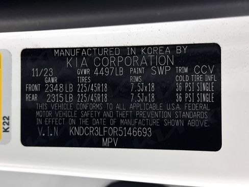 Used 2024 Kia Niro SX Touring FWD image 41