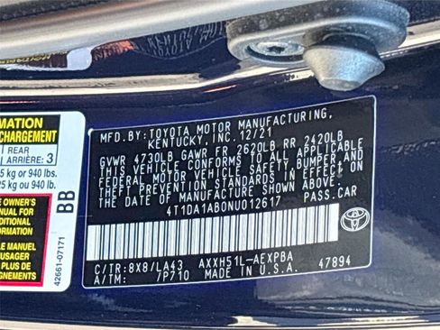 Used 2022 Toyota Avalon Limited w/ Advanced Safety Package image 34