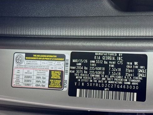 New 2026 Kia Sorento S AWD/4WD image 32