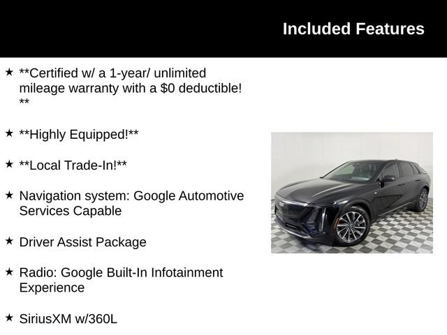 Certified 2024 Cadillac Lyriq Sport AWD/4WD image 4