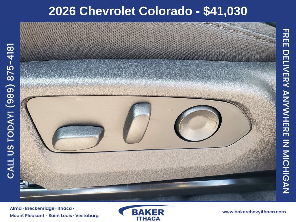 New 2026 Chevrolet Colorado W/T w/ WT Custom Package AWD/4WD image 7