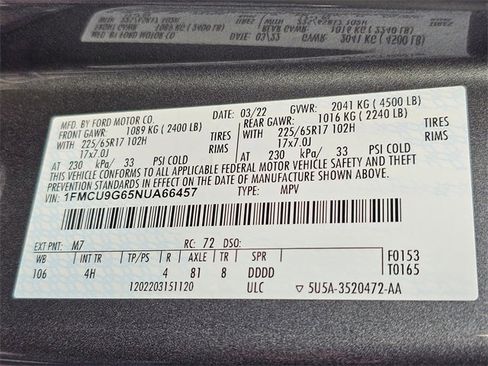 Used 2022 Ford Escape SE image 29