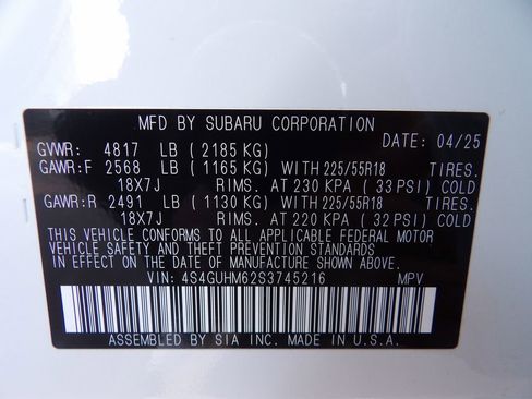 Used 2025 Subaru Crosstrek 2.5i Limited w/ Popular Package #3A image 31