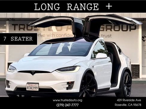 Used 2020 Tesla Model X Long Range AWD/4WD image 1