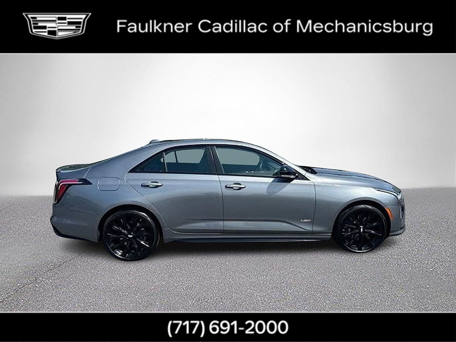 Used 2022 Cadillac CT4 V w/ LPO, ONYX Package AWD/4WD image 4