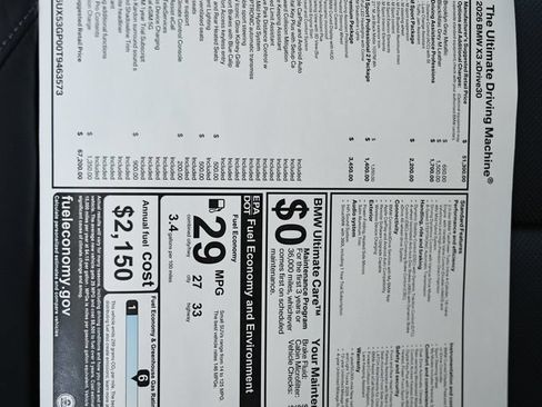 New 2026 BMW X3 xDrive30i w/ Premium Package AWD/4WD image 25