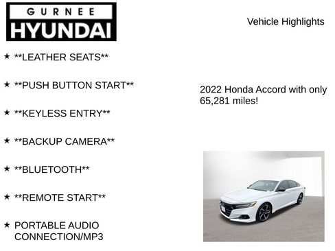 Used 2022 Honda Accord Sport image 7