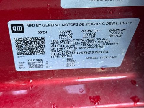 Used 2024 Chevrolet Silverado 1500 LTZ w/ LTZ Premium Package AWD/4WD image 59