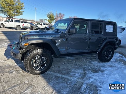 Used 2023 Jeep Wrangler Unlimited Rubicon 4xe w/ Cold Weather Group image 13