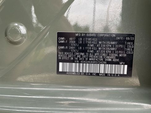 Certified 2024 Subaru Crosstrek 2.5i Wilderness w/ Crosstrek Mirror Package AWD/4WD image 31