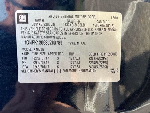 Used 2008 Chevrolet Tahoe LT AWD/4WD image 7
