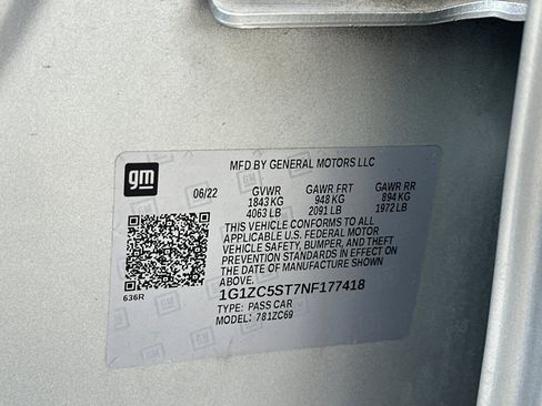 Used 2022 Chevrolet Malibu LS w/ Driver Confidence Package II image 27