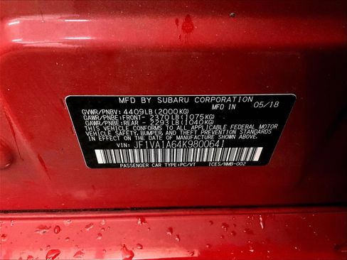 Used 2019 Subaru WRX AWD/4WD image 32