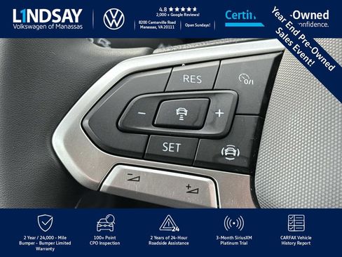 Used 2022 Volkswagen Atlas SE w/ Panoramic Sunroof Package image 23