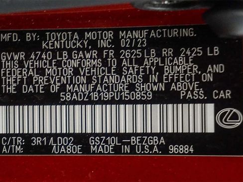 Used 2023 Lexus ES 350 w/ Premium Package image 21