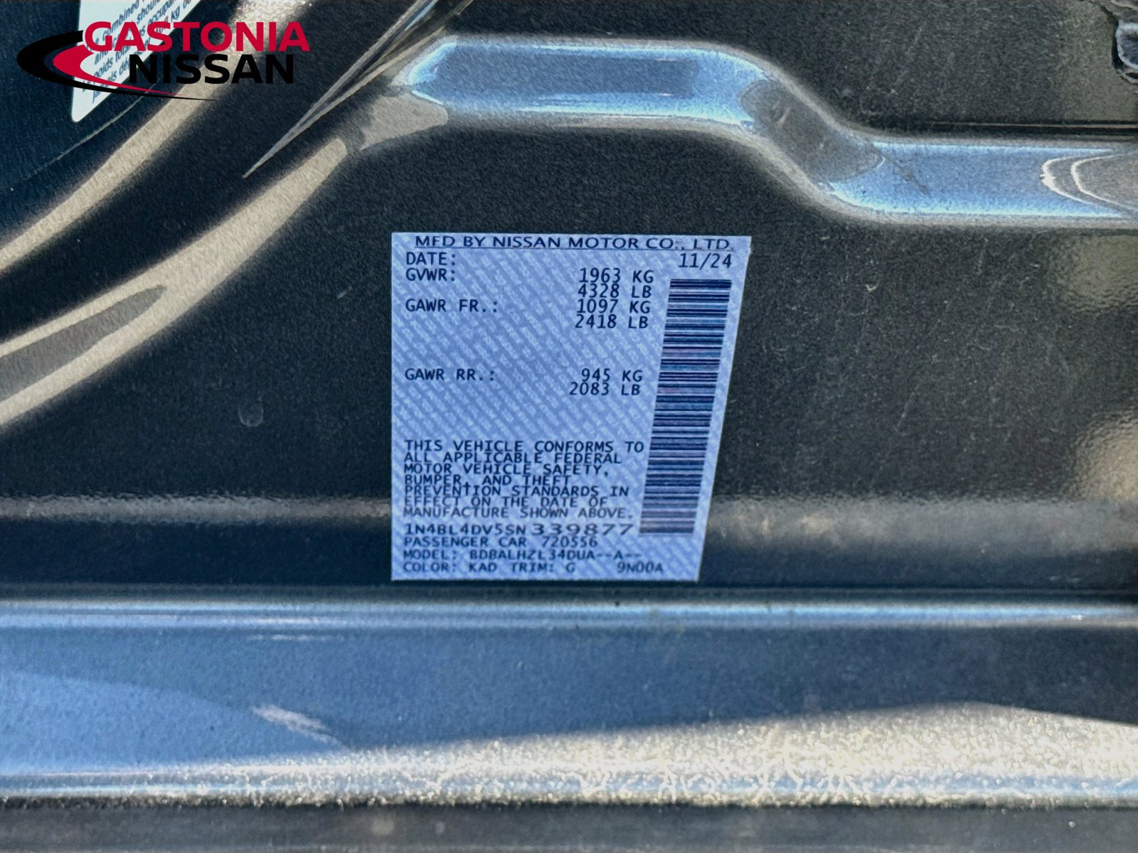 Used 2025 Nissan Altima 2.5 SV FWD image 38