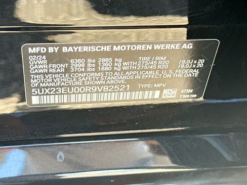 Used 2024 BMW X5 xDrive40i w/ M Sport Package AWD/4WD image 46