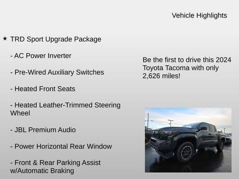 Used 2024 Toyota Tacoma TRD Sport image 6