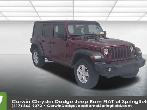 Certified 2022 Jeep Wrangler Unlimited Sport image 3