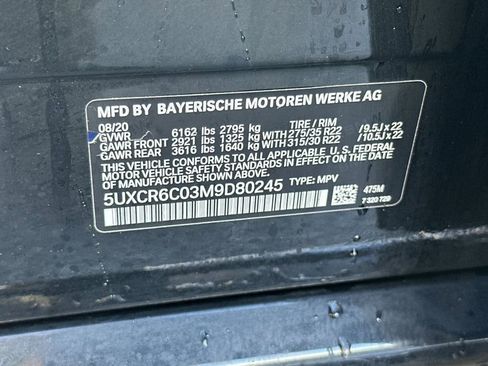 Used 2021 BMW X5 xDrive40i w/ M Sport Package image 36